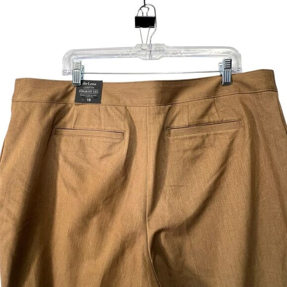 New 18p LANE BRYANT Pants The Lena Straight Leg High Rise, Moderately Curvy Fit - Picture 12 of 16